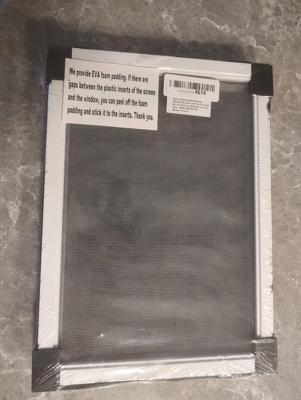 Adjustable Window Screen New - Picture 2 of 3